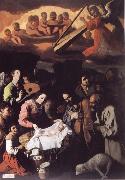 Francisco de Zurbaran The Adoration of the Shepherds painting